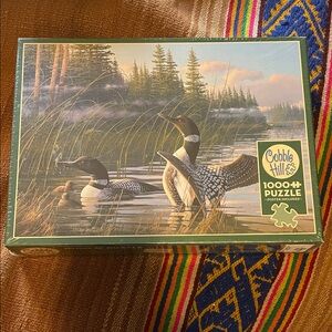 Cobb Hill by New Balance Loon Lake 1000-Piece Puzzle - Green and Brown